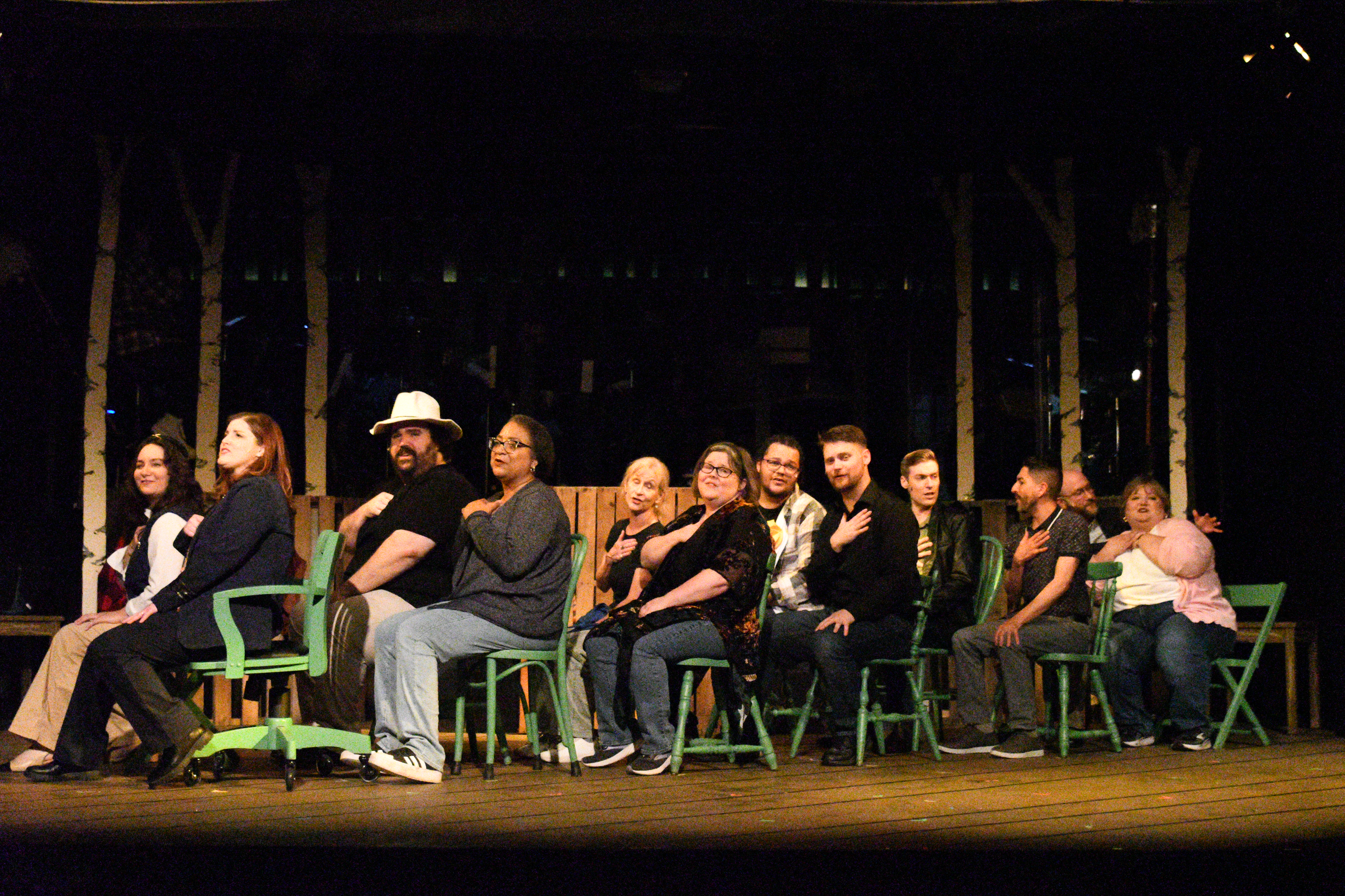 !!! Cast photo of Come From Away